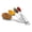 Desgin 003, variant on diollo Oval Shaped Stainless Steel Matt Finish Measuring Spoon - Set of 4