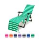 thumbnail image 4 of Funda de toalla de playa a rayas para silla de playa, cubierta plegable portátil para tumbona de piscina, absorbente de microfibra, acolchado antideslizante, envío directo, 4 of 4