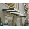 thumbnail image 3 of Palram - Canopia Sophia XL 7000 22' x 5' Acrylic Awning - Gray/Mist, 3 of 7
