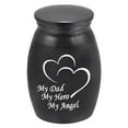 thumbnail image 4 of oshhnii Dog Cat Funeral Storage Container Pet Burial Retain Memories Metal Urn Black, 4 of 9