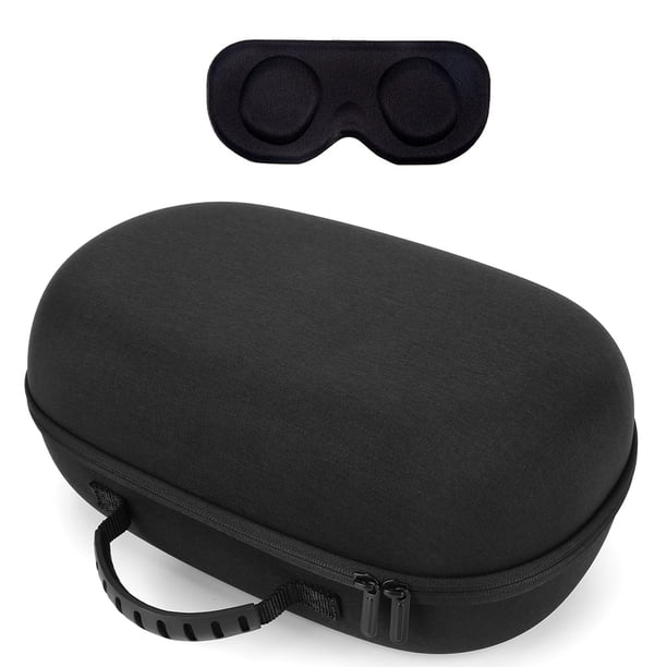 Bolsa de Estuche De Viaje con cubierta de lente portátil para accesorios de auriculares Meta Quest 3 VR