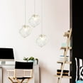 thumbnail image 4 of Ceiling Light,Nordic Modern Glass Pendant Ceiling Light Lampshade Pendant Lamp Effortless Installation, 4 of 8