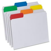 Esselte Corporation  EasyView Poly File Folders - Clear