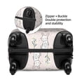 thumbnail image 5 of Wukai Rabbit Forest Elastic Luggage Cover: Personalized Protection for Your Suitcase - Fits 19~29-inch, Washable & Durable Travel Companion-X-Large, 5 of 8
