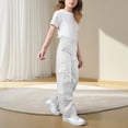 thumbnail image 2 of Adults' Comfortable Casual Loose Pants with Pockets - Solid Color Workwear Style, 2 of 8