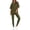 Army Green, variant on Two Piece Lounge Set Women Spring Casual Oversized Shirts Leggings Matching Workout Airport Travel Outfits