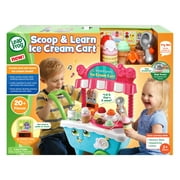 LeapFrog Scoop & Learn Ice Cream Cart with Accessories, Baby and Toddler Toys