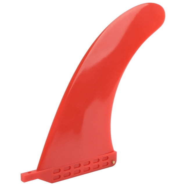 Aileron de Planche de Surf Écologique PVC Ailerons de Planche de Surf pour Longboard Surfboard TailRed