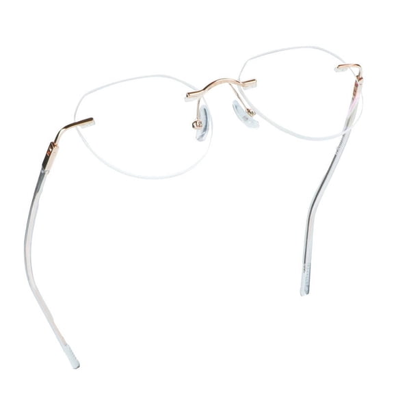 LifeArt Blue Light Blocking Glasses, Computer Reading Glasses, Anti Blue Rays, Reduce Eyestrain, Stylish for Men and Women(Clear, 3.00 Magnification)