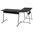 ALmi Corner Desk LShaped Black