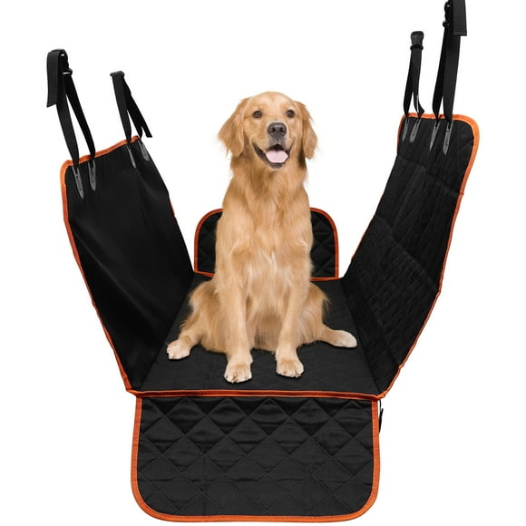 WORGEOUS Funda para asiento de perro, asiento de coche para mascotas, hamaca para perro, alfombrilla para coche para perro, funda para mascota para coche, Protector de asiento de coche para mascotas