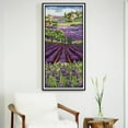 thumbnail image 2 of Cross Stitch Embroidery DIY Needlework Embroidery Set - Lavender Flower, DIY 21x45cm, 2 of 8