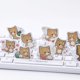 thumbnail image 4 of 45 Uds. Decoración Diy en caja pegatinas súper lindas de dibujos animados Shiba Inu para planificadores de portátiles álbum de recortes maleta cuadernos para uso diario álbum, 4 of 5