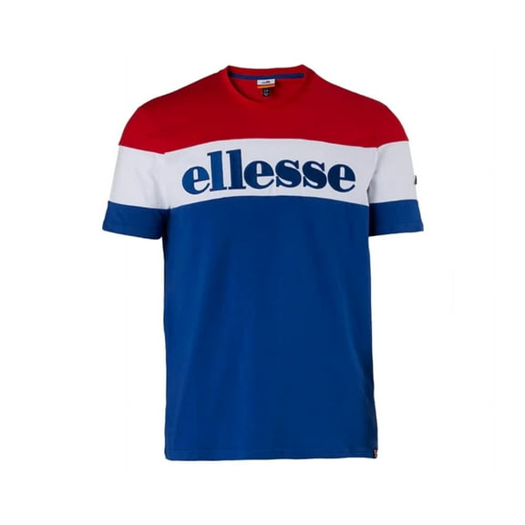 Ellesse Punto T Mens Active Shirts & Tees Size M, Color: Red/White/Blue