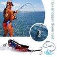 thumbnail image 4 of Señuelo de pesca de saltamontes de insectos, cebo duro, Crankbait de plástico realista (4) Likrtyny Deportes al aire libre Salida diaria Juego de fiesta, 4 of 8