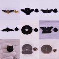 thumbnail image 4 of Hard Enamel Pins Beautiful Gothic Moths Lapel Collection Christmas Butterfly Women Girl Brooch Badges Clothing Accessories Gifts, 4 of 5