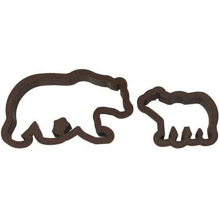 

Mama Bear 4.5 in and Baby Bear 2.5 in. Cookie Cutter 2 pc set