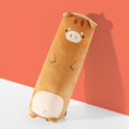 thumbnail image 1 of Almohada larga de dibujos animados para niños y niñas, muñeco de peluche suave con diseño de animales, dinosaurio, cerdo, conejo, oso de peluche, pato, Husky Fivean unisex, 1 of 2