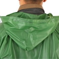 thumbnail image 4 of Traje de lluvia Split abrigo grueso pantalón impermeable no desechable cierre de botón puños recogidos ropa de lluvia 2.5J verde tamaño libre, 4 of 5