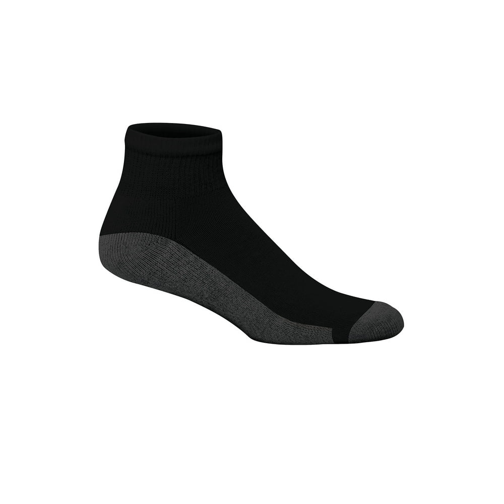 Hanes - Hanes Men’s Max Cushion Ankle Socks, 6-Pack - Walmart.com ...