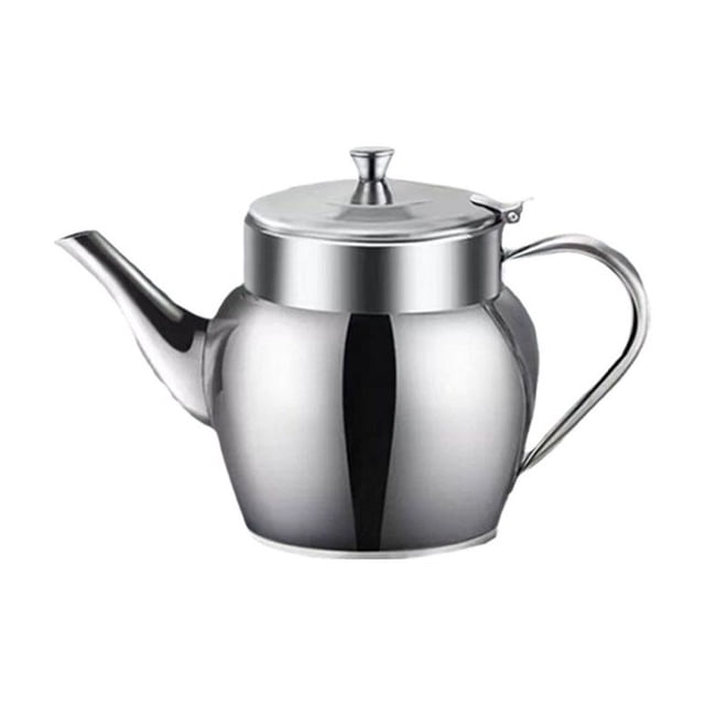 CAIROYAR Olla de acero inoxidable a prueba de fugas para aceite, salsa de soja, vinagre, olla F5T7