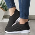thumbnail image 2 of NOKIO Comfy Women'S Active Footwear Women Casual Shoes Fashionable Simple And Solid Color The New Pattern Summer Mesh Breathable Comfortable And Flat Bottomed Lightweight Slip On, 2 of 5