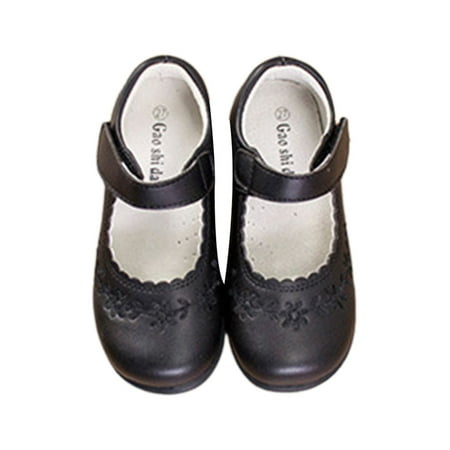 

Kesitin Childrens Non Slip Casual Low Top Mary Jane Toddler Daily Wear Resistant Flats Cute