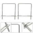 Tersarium 4pcs Square U Bolt M10x150x200mm Stainless Steel Boat Trailer