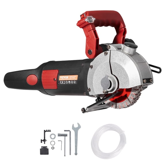 Máquina ranuradora Wall Chaser VEVOR 5800W 6800 rpm con láser