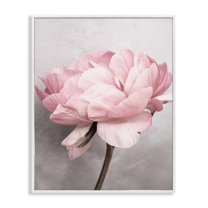 Stupell Industries Blooming Vintage Peony Plants & Flowers Painting White Framed Art Print Wall Art, 24 x 30
