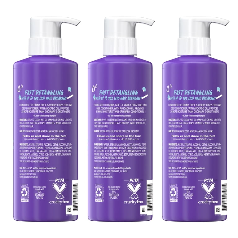 Aussie Hydrating Conditioner, Paraben-Free Miracle Moist w