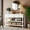 Antique White, variant on 50" Solid Wood Console Table Sofa Table with Storage Drawers and Bottom Shelf Entryway Table for Entry Hallway Foyer Sofa Couch Table, Antique White