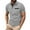 Light Gray, variant on Huresd Mens Polo Shirts Short Sleeve Regular Fit Fashion Designed Shirt Orange L