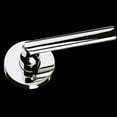 thumbnail image 7 of Baldwin Reserve HDTUBRCRR260 Half Dummy Handleset Right Hand Tube Lever and Contemporary Round Rose Bright Chrome Finish, 7 of 7