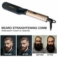 thumbnail image 3 of Cepillo profesional para alisar la barba, peine multifuncional para alisar el cabello, rizador de pelo, herramientas de peinado de calentamiento rápido, 3 of 4