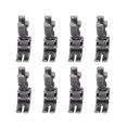thumbnail image 1 of 8pcs Universal Presser Foot Shirring Presser Feet Set Sewing Machine Parts for Pleating, 1 of 10