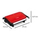 thumbnail image 4 of Parrilla T-Fal Panini Compact Rojo SW3315MX, 4 of 5