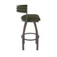 thumbnail image 4 of 861 Artemis 30" Swivel Bar Stool with Bronze Finish and Canter Pine Seat and Back, 4 of 5