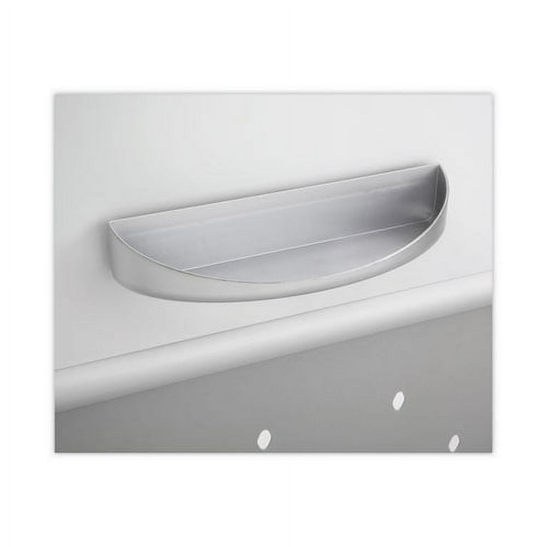 Rumba Whiteboard Screen Accessories, Eraser Tray, 12.25 x 3.5 x 2.25, Magnetic Mount, Silver Rumba Whiteboard Screen Accessories, Eraser Tray, 12.25 x 3.5 x 2.25, Magnetic Mount, Silver