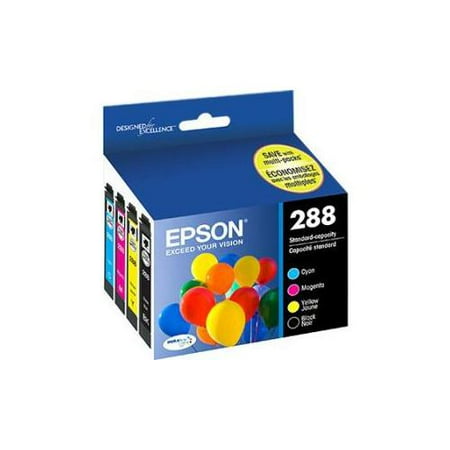 INKJET CARTRIDGE-EPSON #288 BLACK/COLOURS COMBO PACK - Walmart.ca