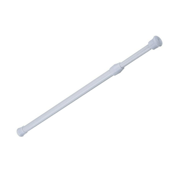 3250cm Adjustable Curtain Rod Metal Spring Loaded Bathroom Bar Shower