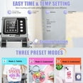 thumbnail image 5 of Adnoom Heat Press 15x15, High Pressure Pressing Machine with Slide Out Design,Sublimation Printer for T-shirt,Heat Transfer Projects,Heating Fast and Evenly,Purple, 5 of 10
