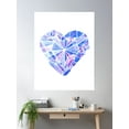 thumbnail image 2 of Gem Heart- Ezekiel 36:326 Poster Wall Art, Modern Wall Decor For Living Room Bedroom, 16x24 UNFRAMED, 2 of 3