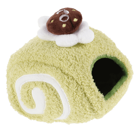 COMPUKAS Hamster Winter Warming Nest Cozy Roll Style Cotton Bed 1 Pack for Small Pets in Cold Season
