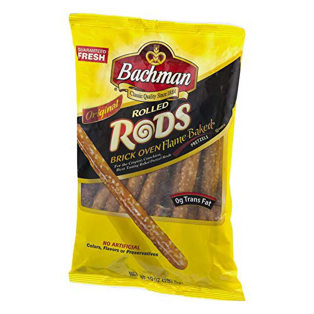 Bachman Pretzel Rods, 10.0-Oz Bags Pack of 18