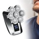 thumbnail image 1 of Afeitadoras de cabeza eléctricas para afeitar barba pantalla LED 7D afeitadoras de cabeza pequeñas para recortadora calva para hombres calvos al aire, 1 of 8