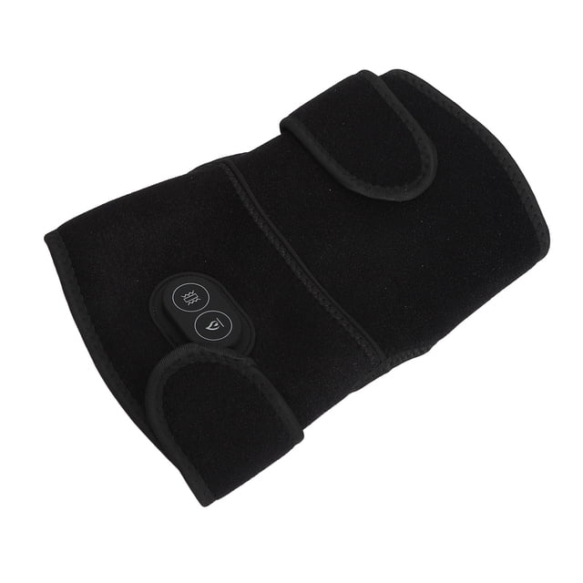 Heated Knee Massager, Relief Stiffness 3 Heating Levels Reduce Discomfort Vibration Cordless Heated Knee Brace for Working for Studying