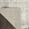thumbnail image 6 of Nourison Elation Distressed Bordered Ivory Grey 5'3" x 7'3" Area Rug, (5' x 7'), 6 of 10