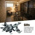 thumbnail image 3 of Baohd 1/100 Model Airplane with Display Bracket Plane Collection Aircraft Tabletop Ornaments Birthday Festival for Household, 3 of 8