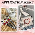 thumbnail image 5 of 12Pcs Teacher Silicone Focal Beads Bulk Beaded Pens Silicone Charms Characters Book Partten Spacer Beads for Beadable Pen Keychain Making DIY Student School Necklaces Bracelets Gift, 5 of 6